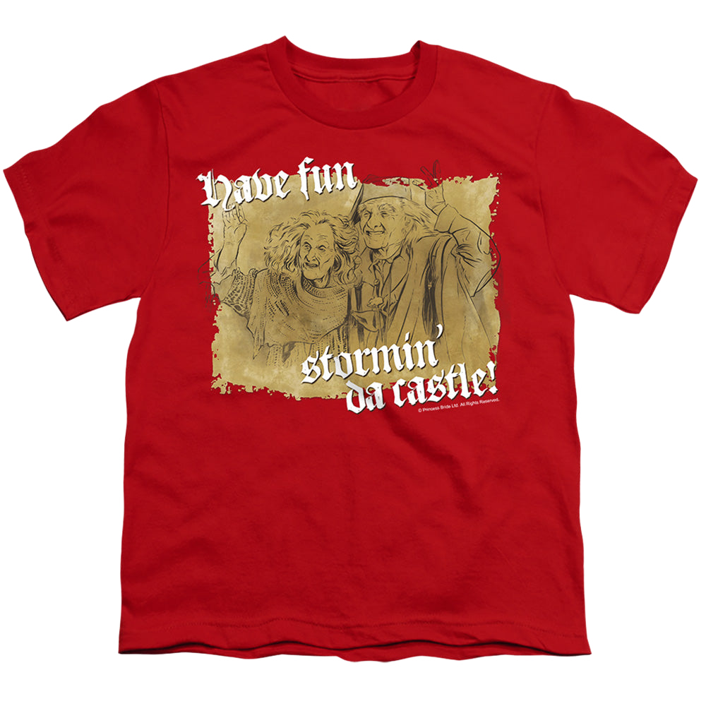 Princess Bride, The Stormin Da Castle - Youth T-Shirt Youth T-Shirt (Ages 8-12) The Princess Bride   