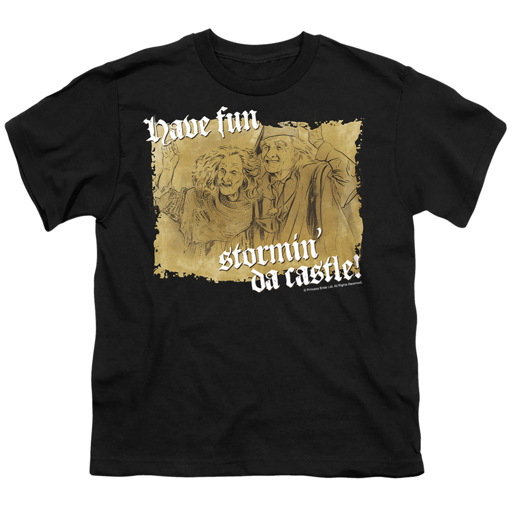Princess Bride, The Stormin Da Castle - Youth T-Shirt Youth T-Shirt (Ages 8-12) The Princess Bride   