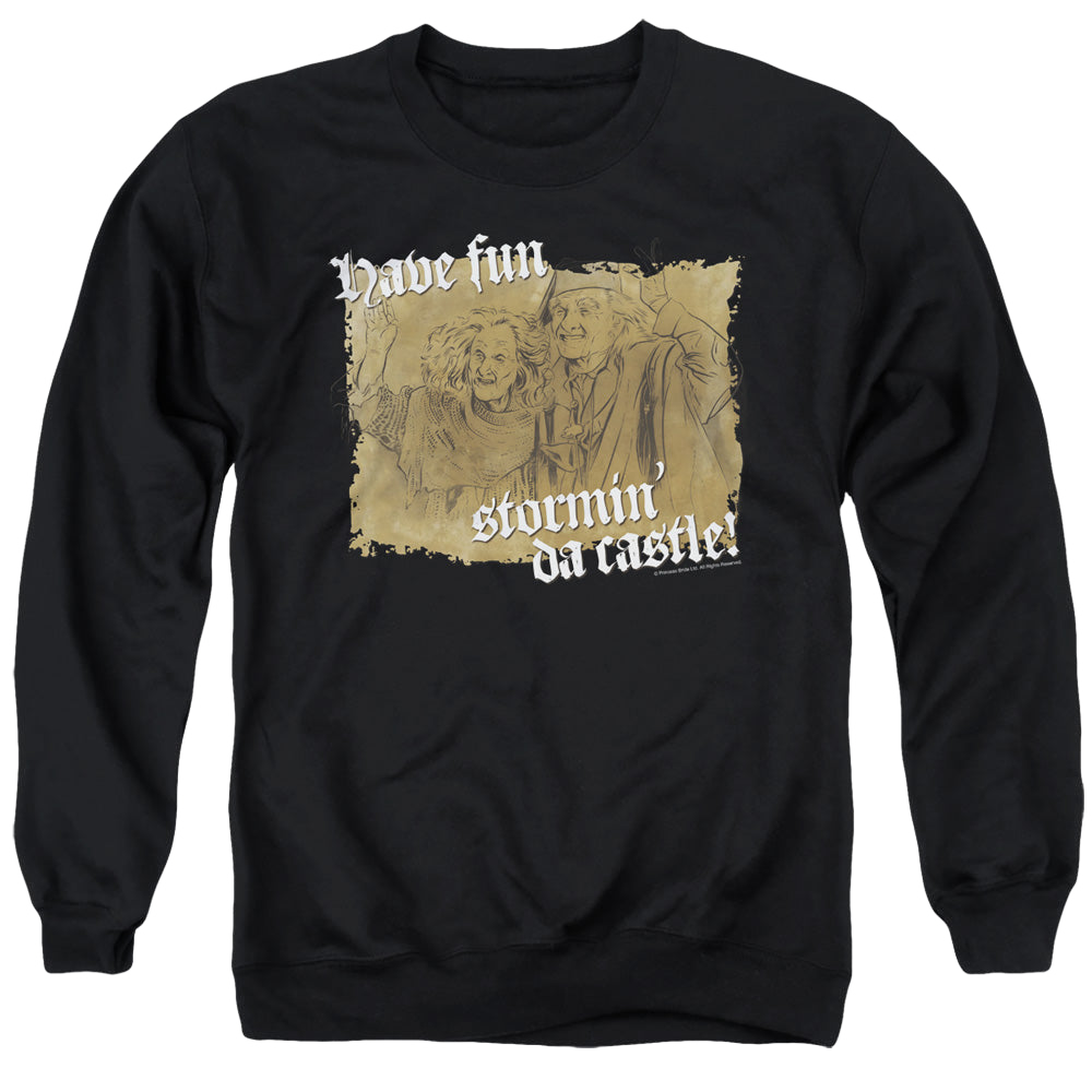 Princess Bride, The Stormin Da Castle - Men's Crewneck Sweatshirt Men's Crewneck Sweatshirt The Princess Bride   