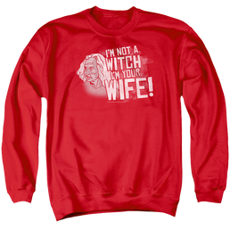 Princess Bride, The Not A Witch - Men's Crewneck Sweatshirt Men's Crewneck Sweatshirt The Princess Bride   