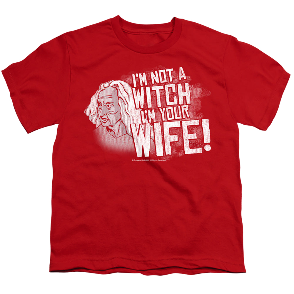 Princess Bride, The Not A Witch - Youth T-Shirt Youth T-Shirt (Ages 8-12) The Princess Bride   