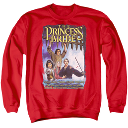 Princess Bride, The Alt Poster - Men's Crewneck Sweatshirt Men's Crewneck Sweatshirt The Princess Bride   