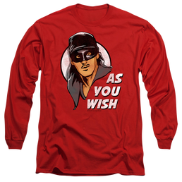 Princess Bride, The As You Wish - Men's Long Sleeve T-Shirt Men's Long Sleeve T-Shirt The Princess Bride   