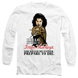Princess Bride, The Hello - Men's Long Sleeve T-Shirt Men's Long Sleeve T-Shirt The Princess Bride   