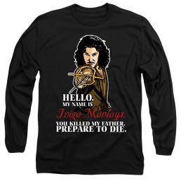 Princess Bride, The Hello - Men's Long Sleeve T-Shirt Men's Long Sleeve T-Shirt The Princess Bride   