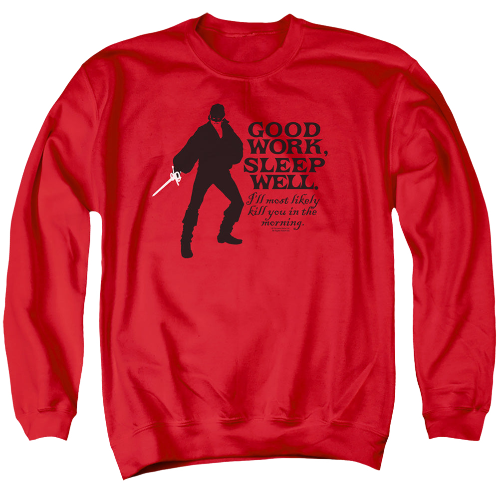 Princess Bride, The Good Work - Men's Crewneck Sweatshirt Men's Crewneck Sweatshirt The Princess Bride   
