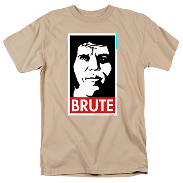 Sand men's regular fit t-shirt with The Princess Bride Brute graphic