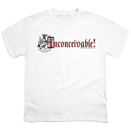 Princess Bride, The Vizzini Crest - Youth T-Shirt Youth T-Shirt (Ages 8-12) The Princess Bride   