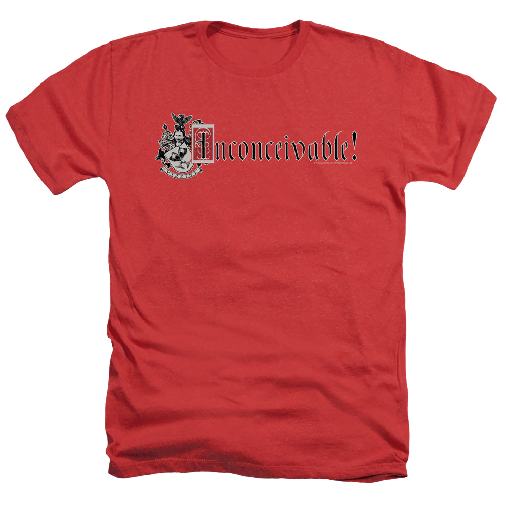 Princess Bride, The Vizzini Crest - Men's Heather T-Shirt Men's Heather T-Shirt The Princess Bride   
