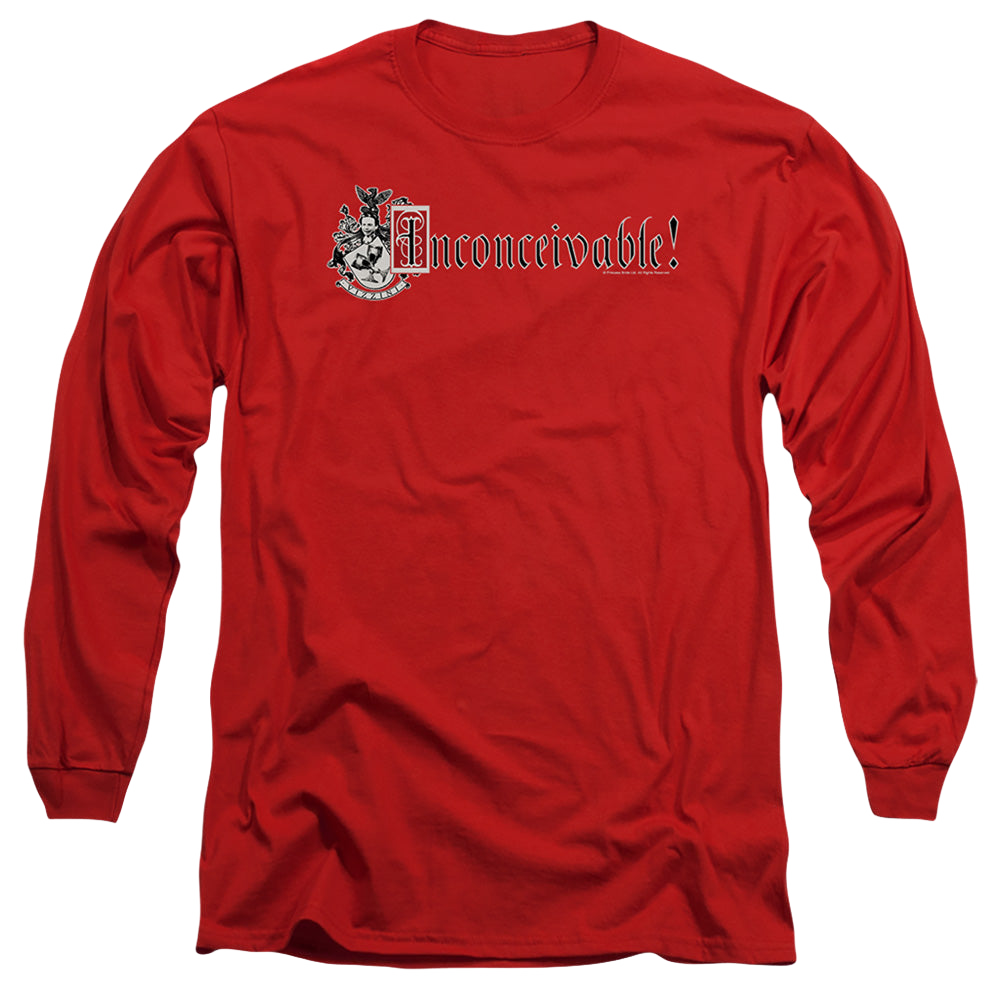 Princess Bride, The Vizzini Crest - Men's Long Sleeve T-Shirt Men's Long Sleeve T-Shirt The Princess Bride   