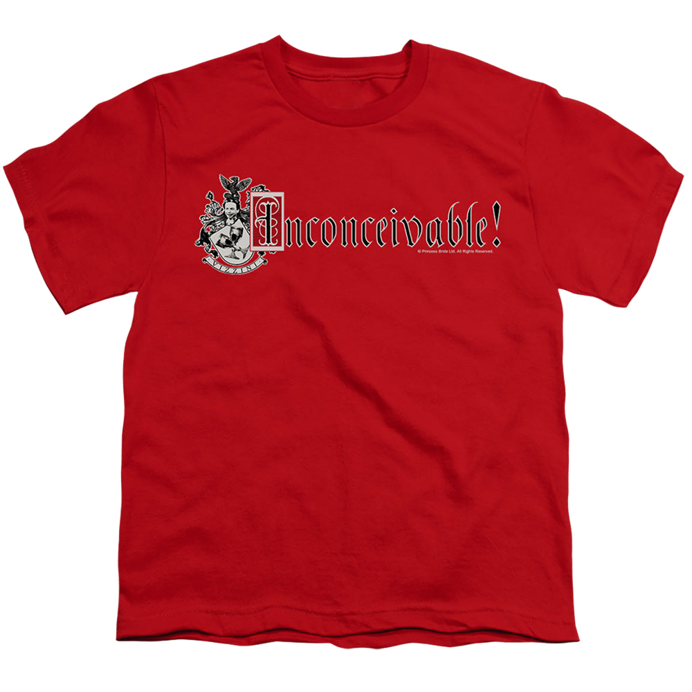 Princess Bride, The Vizzini Crest - Youth T-Shirt Youth T-Shirt (Ages 8-12) The Princess Bride   