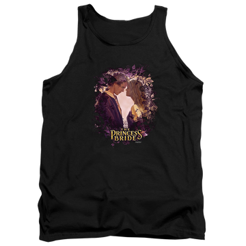 Black men's tank with The Princess Bride Young Love graphic