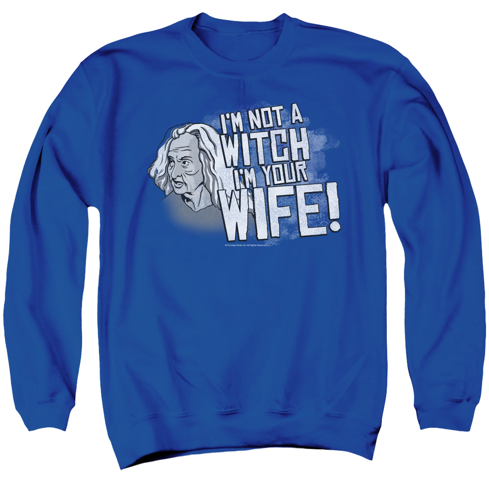 Princess Bride, The Not A Witch - Men's Crewneck Sweatshirt Men's Crewneck Sweatshirt The Princess Bride   