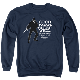 Princess Bride, The Good Work - Men's Crewneck Sweatshirt Men's Crewneck Sweatshirt The Princess Bride   