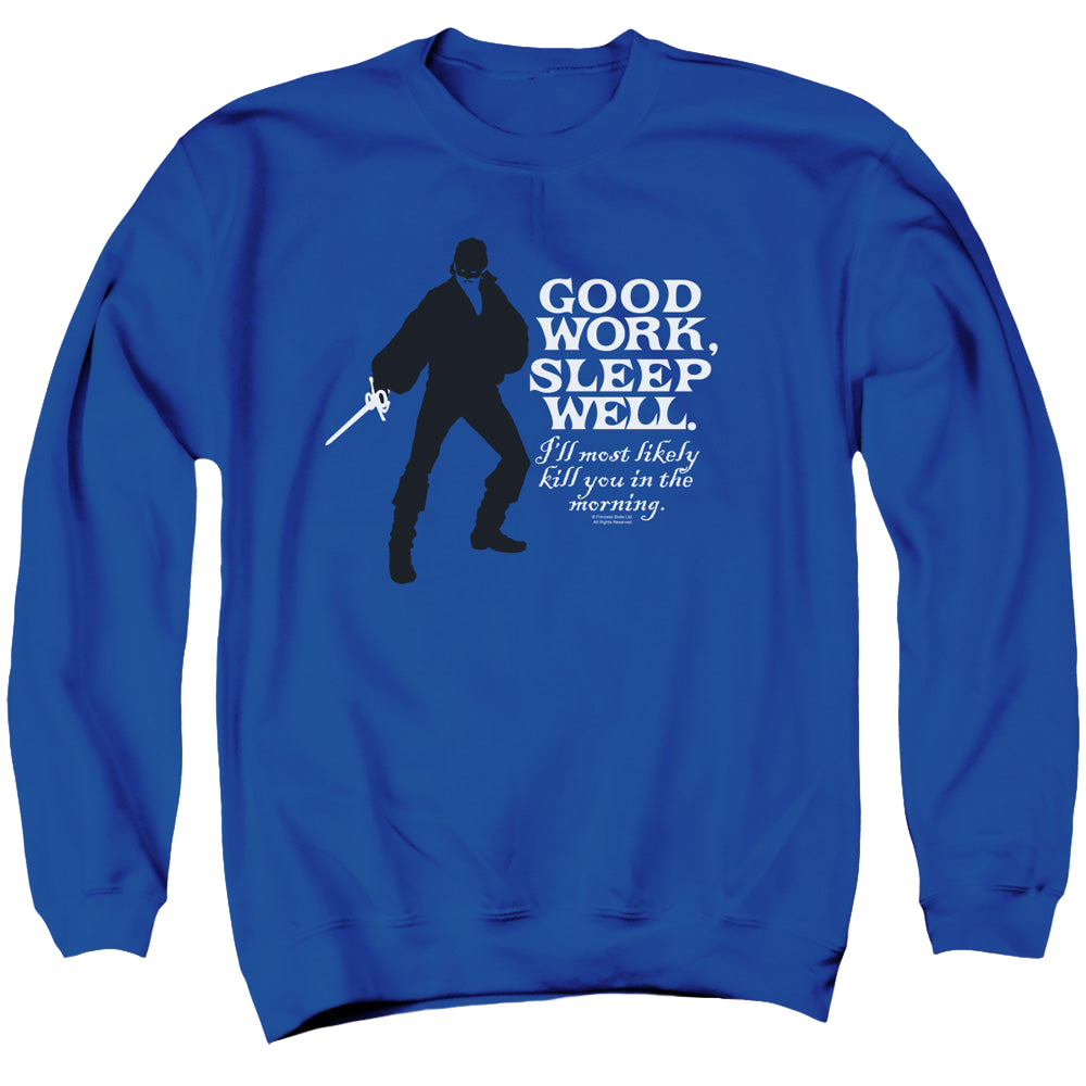 Princess Bride, The Good Work - Men's Crewneck Sweatshirt Men's Crewneck Sweatshirt The Princess Bride   