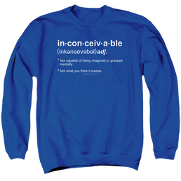 Princess Bride, The Definition - Men's Crewneck Sweatshirt Men's Crewneck Sweatshirt The Princess Bride   