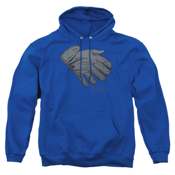 Royal pullover hoodie with The Princess Bride Six Fingered Glove graphic