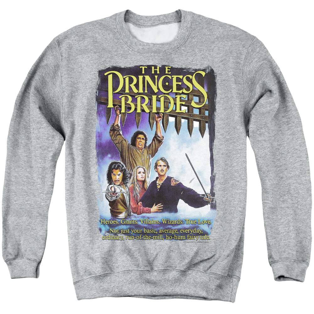 Princess Bride, The Alt Poster - Men's Crewneck Sweatshirt Men's Crewneck Sweatshirt The Princess Bride   