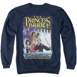 Princess Bride, The Alt Poster - Men's Crewneck Sweatshirt Men's Crewneck Sweatshirt The Princess Bride   