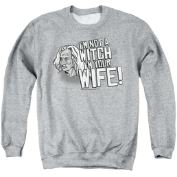 Princess Bride, The Not A Witch - Men's Crewneck Sweatshirt Men's Crewneck Sweatshirt The Princess Bride   