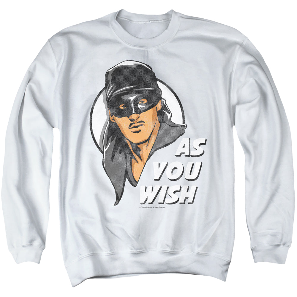Princess Bride, The As You Wish - Men's Crewneck Sweatshirt Men's Crewneck Sweatshirt The Princess Bride   