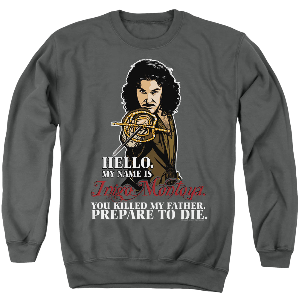 Princess Bride, The Hello - Men's Crewneck Sweatshirt Men's Crewneck Sweatshirt The Princess Bride   