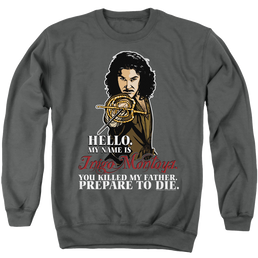 Princess Bride, The Hello - Men's Crewneck Sweatshirt Men's Crewneck Sweatshirt The Princess Bride   