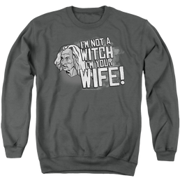 Princess Bride, The Not A Witch - Men's Crewneck Sweatshirt Men's Crewneck Sweatshirt The Princess Bride   
