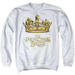 Princess Bride, The Crown - Men's Crewneck Sweatshirt Men's Crewneck Sweatshirt The Princess Bride   