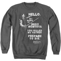 Princess Bride, The Hello Again - Men's Crewneck Sweatshirt Men's Crewneck Sweatshirt The Princess Bride   