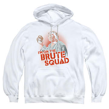 White pullover hoodie with The Princess Bride Im On The graphic