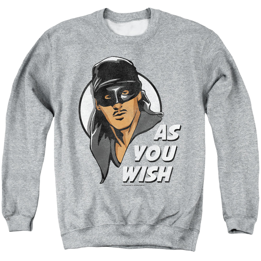 Princess Bride, The As You Wish - Men's Crewneck Sweatshirt Men's Crewneck Sweatshirt The Princess Bride   