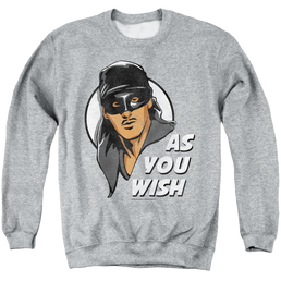 Princess Bride, The As You Wish - Men's Crewneck Sweatshirt Men's Crewneck Sweatshirt The Princess Bride   