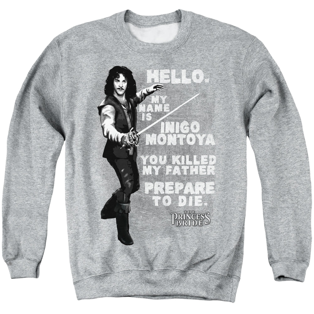 Princess Bride, The Hello Again - Men's Crewneck Sweatshirt Men's Crewneck Sweatshirt The Princess Bride   