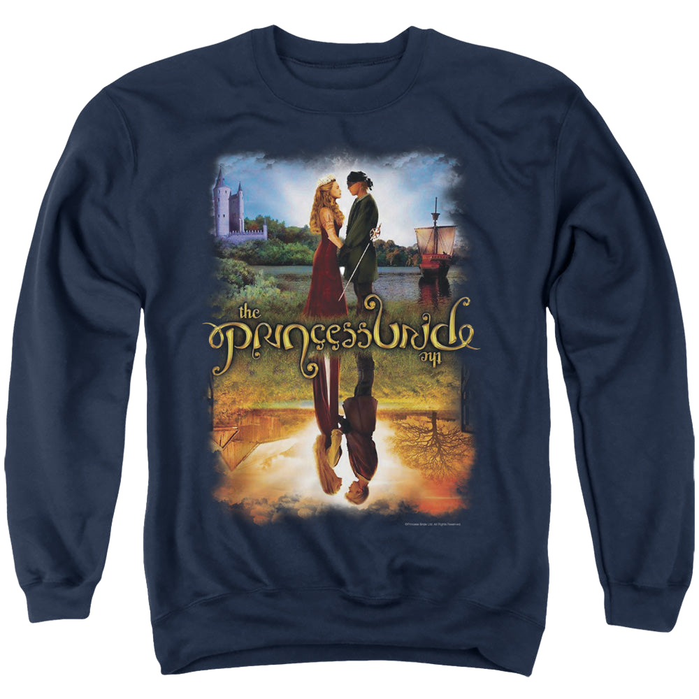 Princess Bride, The Poster Reflection - Men's Crewneck Sweatshirt Men's Crewneck Sweatshirt The Princess Bride   