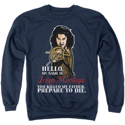 Princess Bride, The Hello - Men's Crewneck Sweatshirt Men's Crewneck Sweatshirt The Princess Bride   
