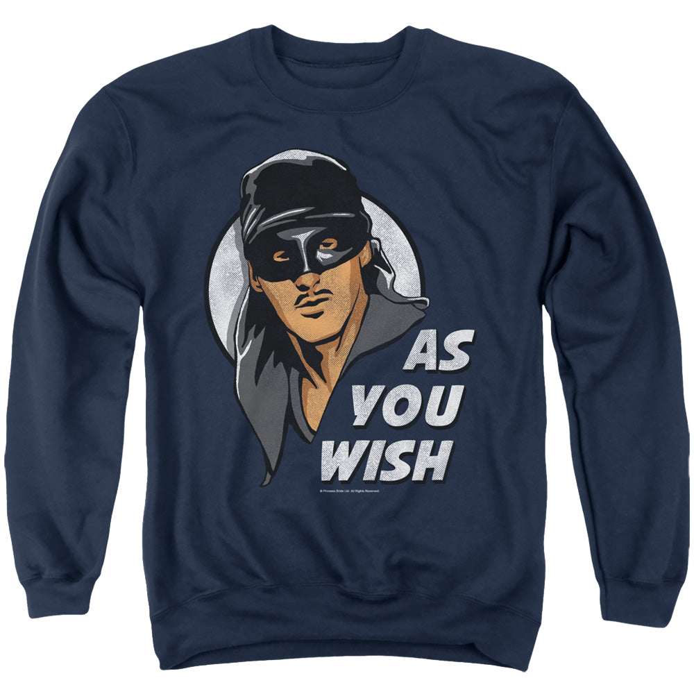 Princess Bride, The As You Wish - Men's Crewneck Sweatshirt Men's Crewneck Sweatshirt The Princess Bride   