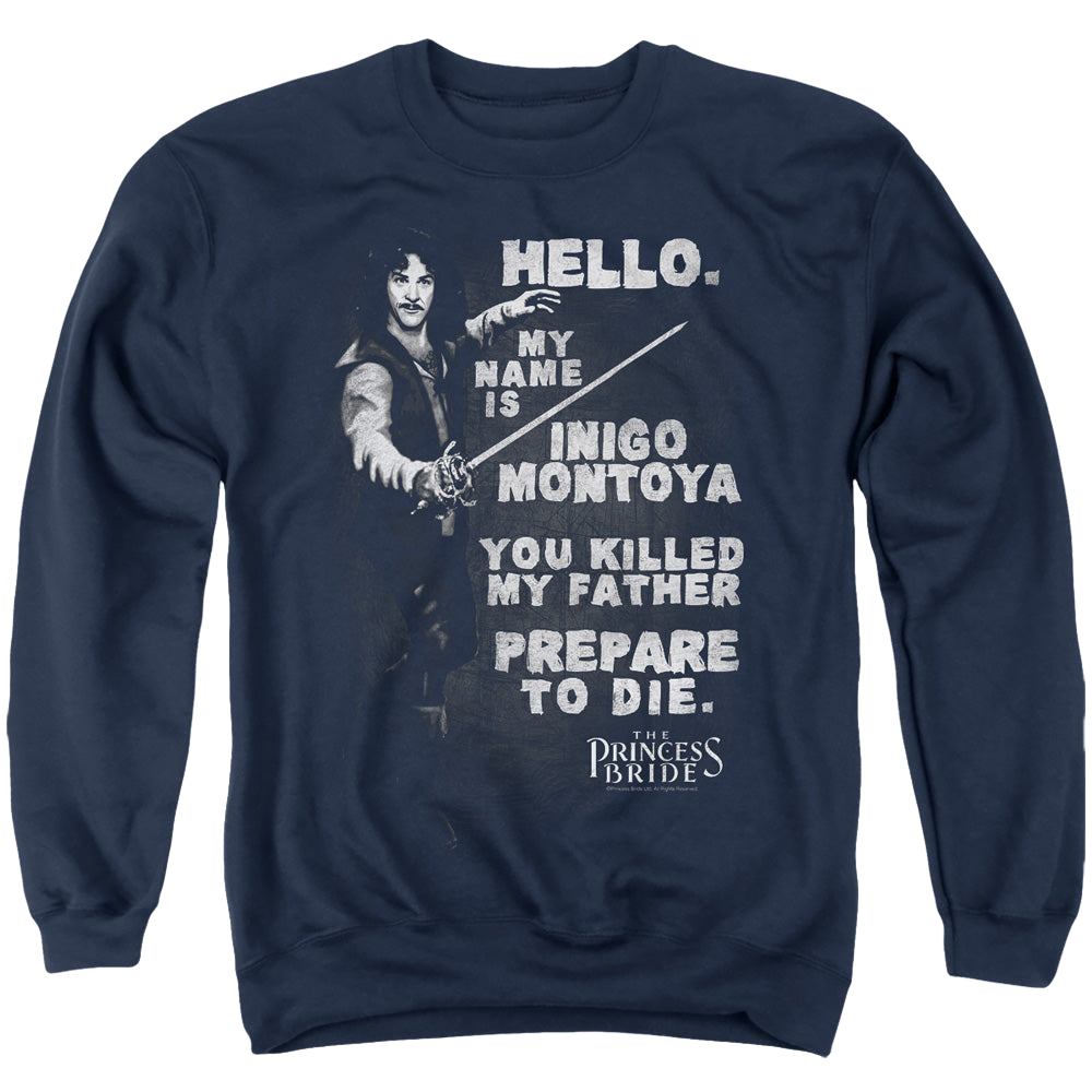 Princess Bride, The Hello Again - Men's Crewneck Sweatshirt Men's Crewneck Sweatshirt The Princess Bride   