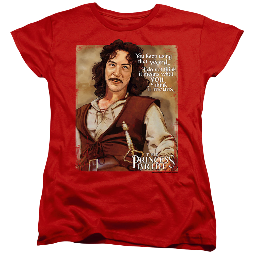 Princess Bride, The Word - Women's T-Shirt Women's T-Shirt The Princess Bride   