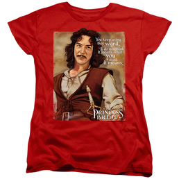 Princess Bride, The Word - Women's T-Shirt Women's T-Shirt The Princess Bride   