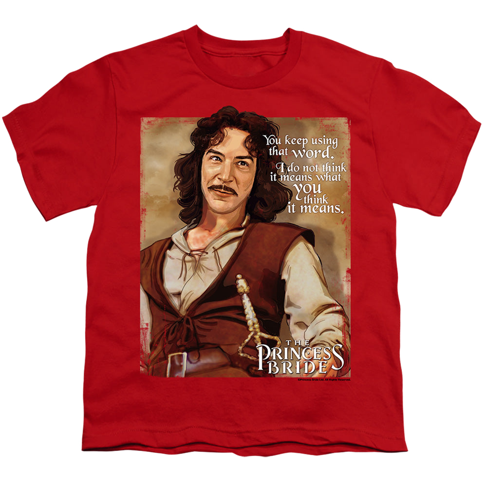 Princess Bride, The Word - Youth T-Shirt Youth T-Shirt (Ages 8-12) The Princess Bride   