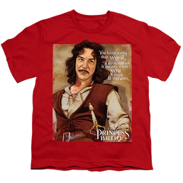 Princess Bride, The Word - Youth T-Shirt Youth T-Shirt (Ages 8-12) The Princess Bride   