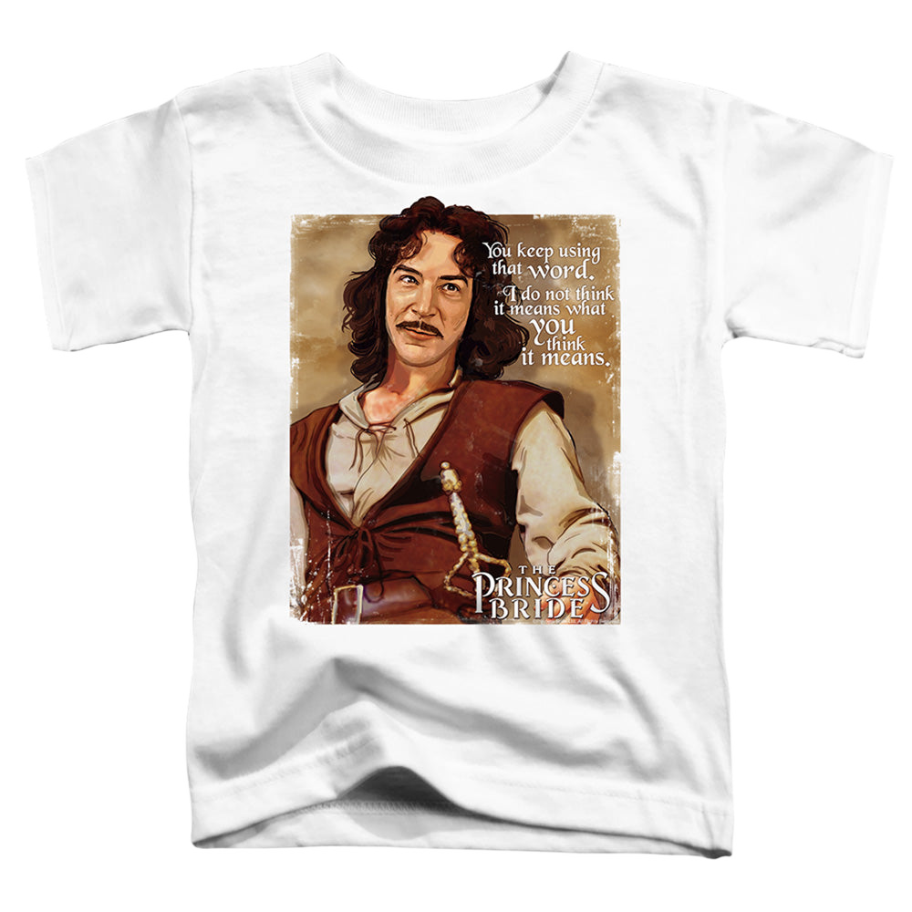 Princess Bride, The Word - Toddler T-Shirt Toddler T-Shirt The Princess Bride   