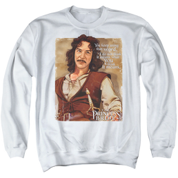 Princess Bride, The Word - Men's Crewneck Sweatshirt Men's Crewneck Sweatshirt The Princess Bride   