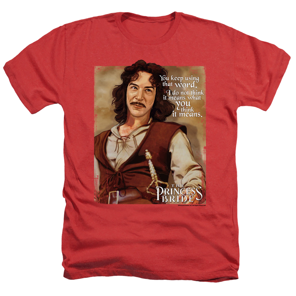 Princess Bride, The Word - Men's Heather T-Shirt Men's Heather T-Shirt The Princess Bride   