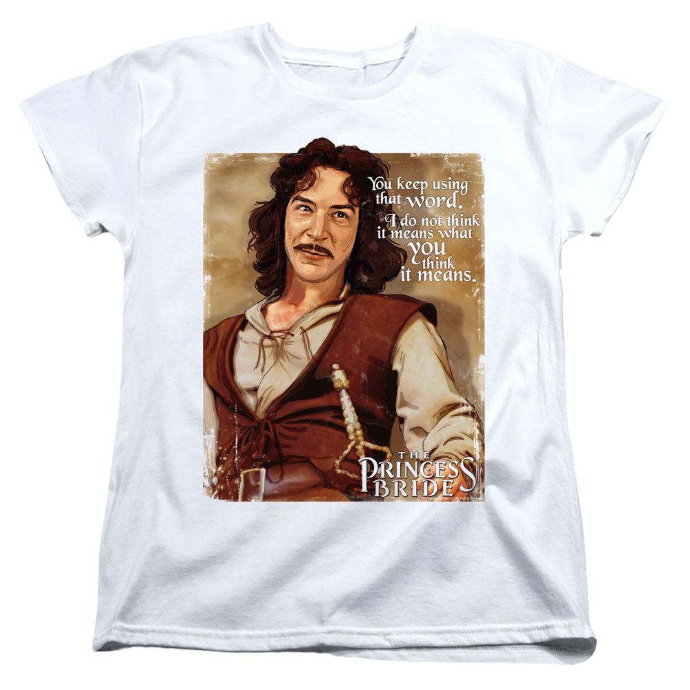 Princess Bride, The Word - Women's T-Shirt Women's T-Shirt The Princess Bride   