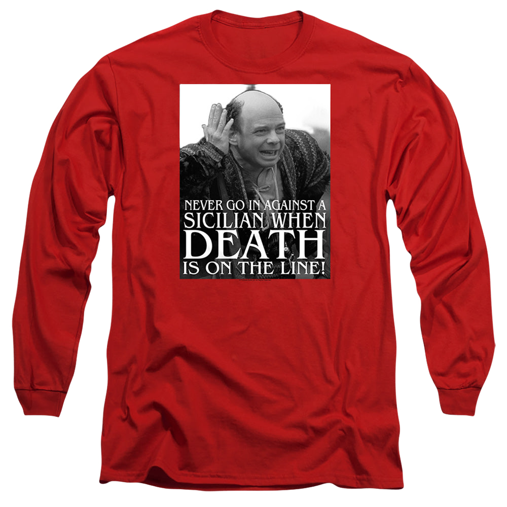 Princess Bride, The Sicilian - Men's Long Sleeve T-Shirt Men's Long Sleeve T-Shirt The Princess Bride   