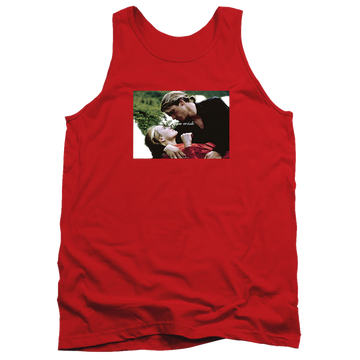 Red men's tank with The Princess Bride As You Wish graphic