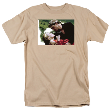 Sand men's regular fit t-shirt with The Princess Bride As You Wish graphic