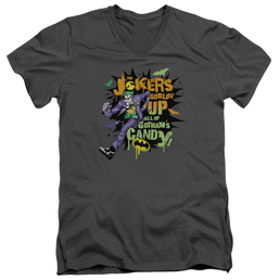 DC Batman Goblin Candy - Men's V-Neck T-Shirt Men's V-Neck T-Shirt Batman   